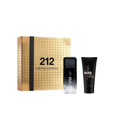 Coffret 212 VIP Black Carolina Herrera, format 100 ml