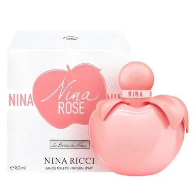 Nina Rose 80 ml : poire, fleur d’oranger et bois de cèdre