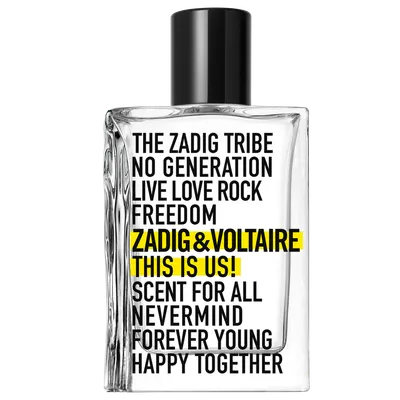 Vanille et Cashmeran — EDT mixte Zadig&Voltaire 30 ml