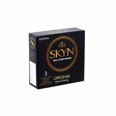 SKYN Original : lot de 3 préservatifs au polyisoprène
