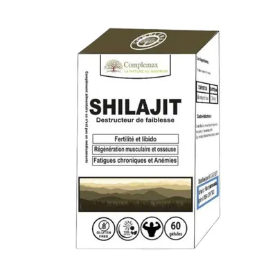 Complément au shilajit Complemax, 60 gélules