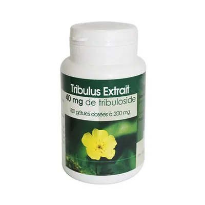 Tribulus 200 mg, flacon de 100 gélules — GPH Diffusion