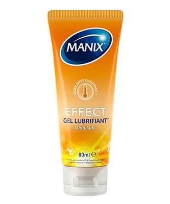Gel intime chauffant MANIX Effect, 80 ml