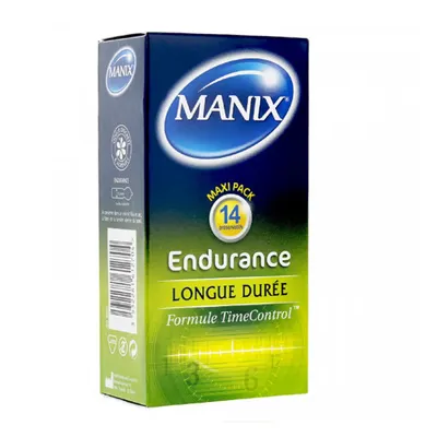 Manix Endurance TimeControl, boîte de 14 préservatifs