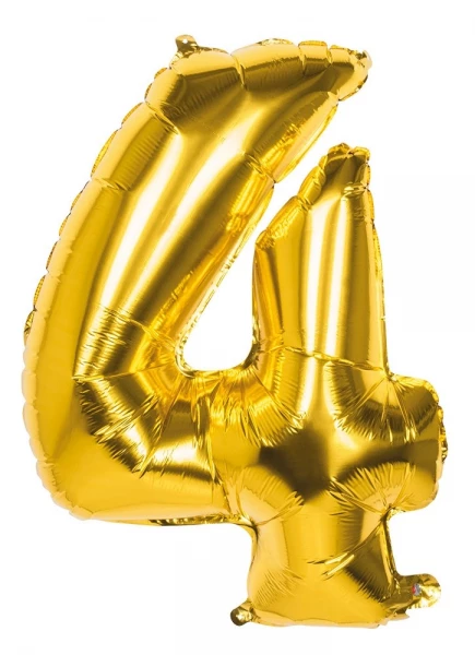 ballon aluminium gold metallique
